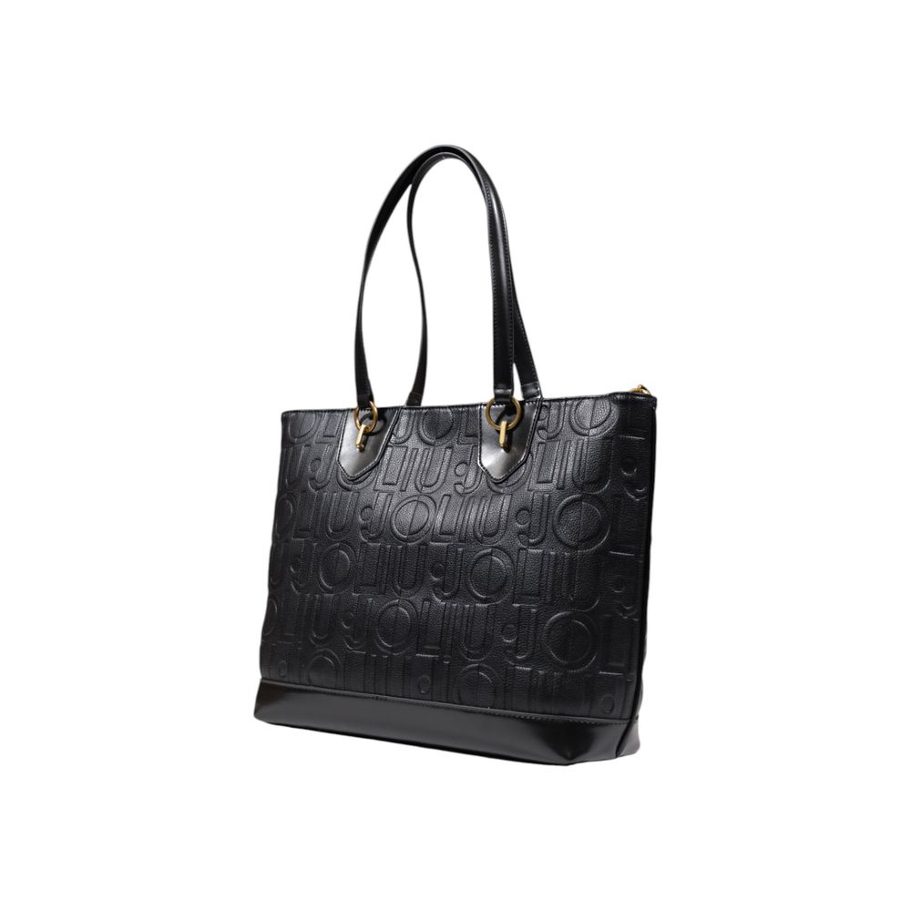 Black Polyethylene Handbag