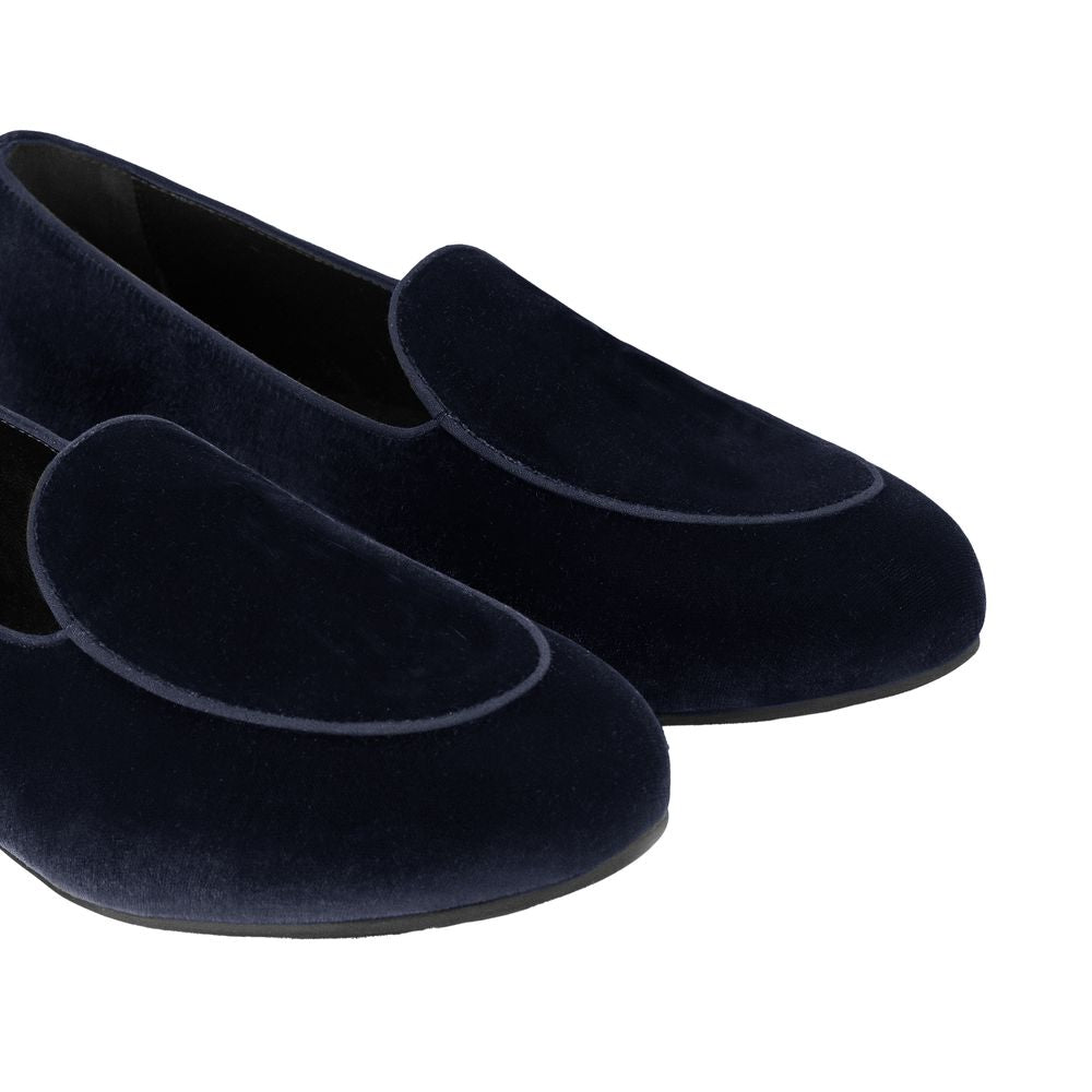 Blue Velvet Loafer
