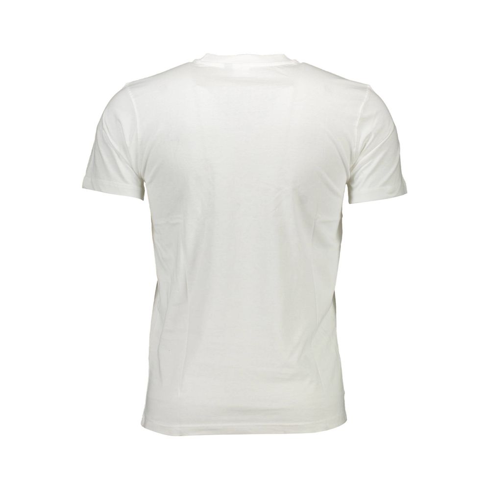 Weißes Baumwoll-T-Shirt