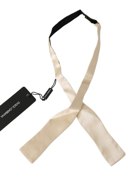Elegante beige Seidenfliege
