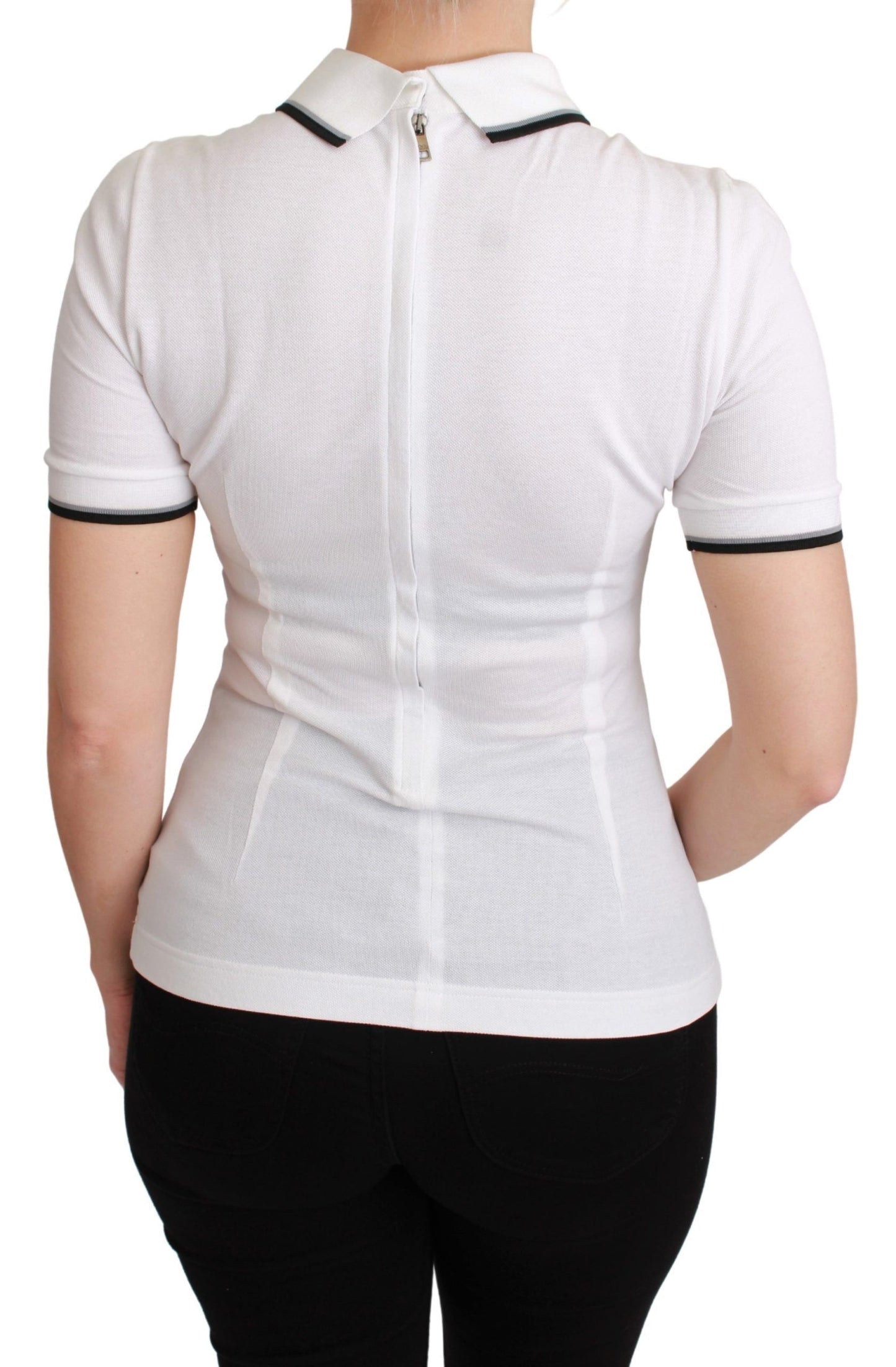 Schickes T-Shirt mit Polo-Engel-Stickerei