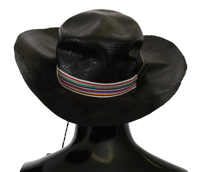Schicker schwarzer Schlapphut – Zeitlose Eleganz