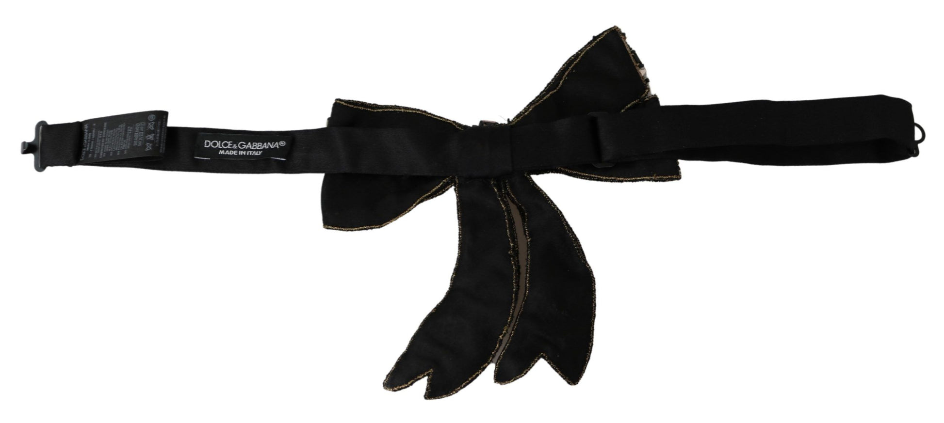 Elegante Fliege aus Seide mit Strasssteinen