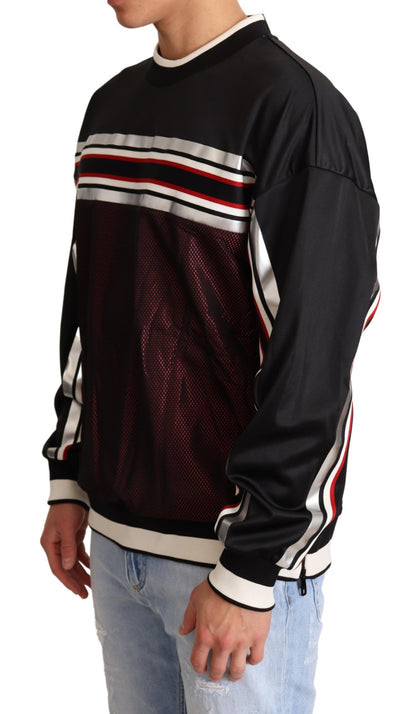 Eleganter Pullover mit Rundhalsausschnitt in Schwarz