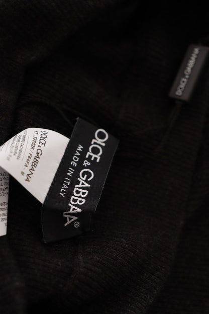 Elegante Strumpfhose aus Kaschmir in Grau | Winter Luxus