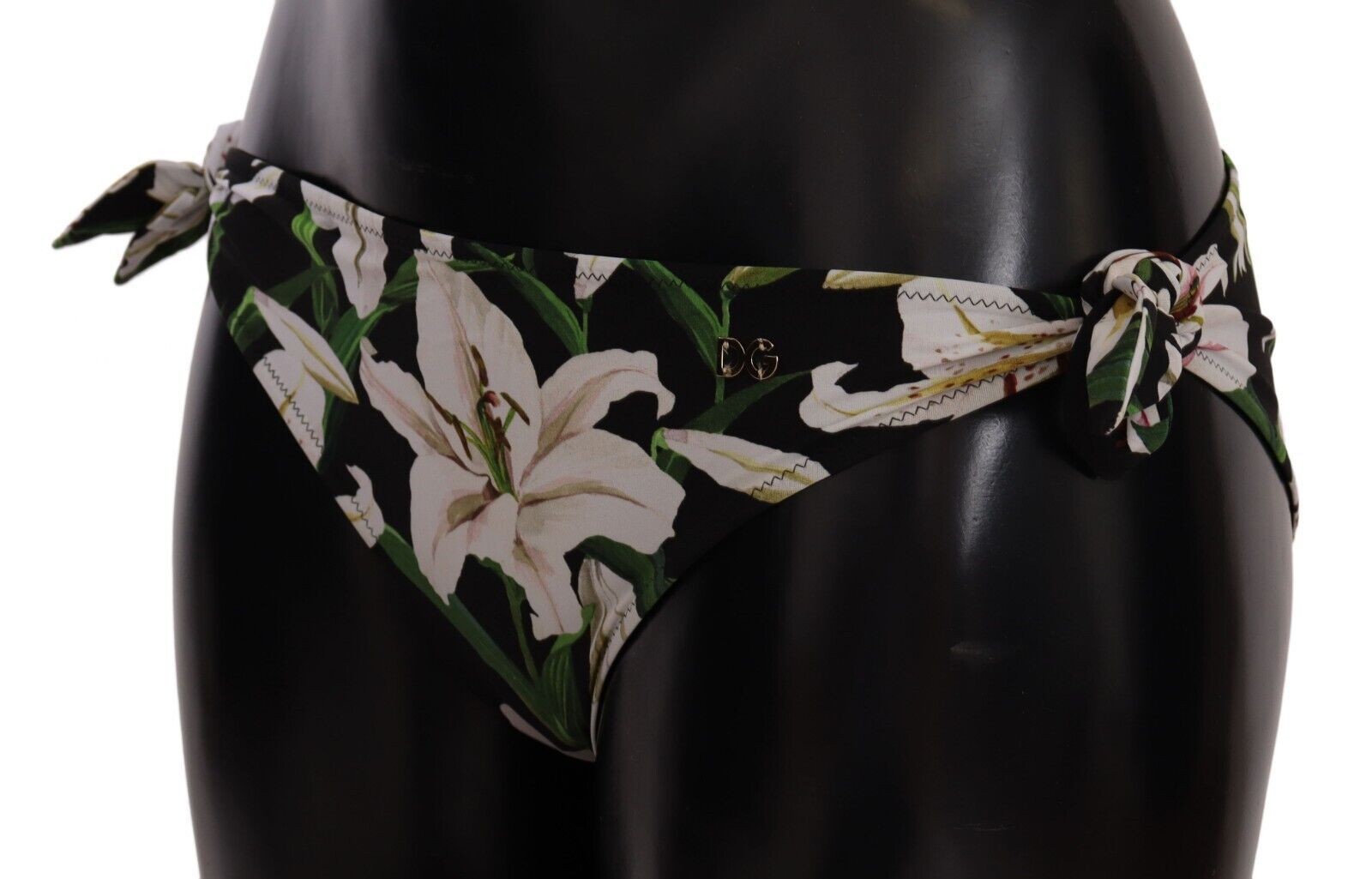 Elegantes Bikinihöschen mit Lilien-Print