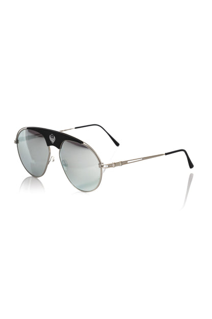 Mehrfarbige Sonnenbrille für Herren in Metallic-Optik