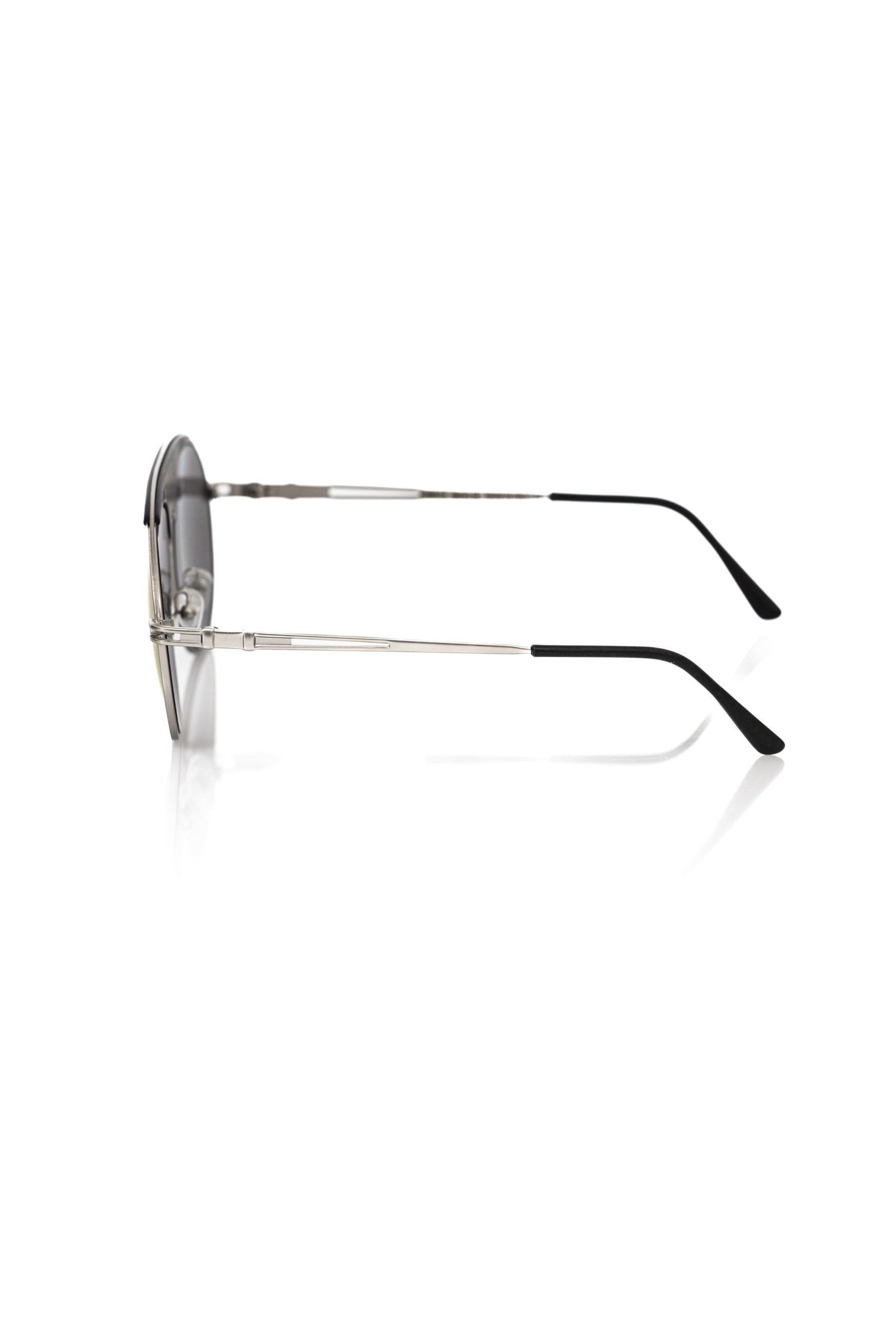 Mehrfarbige Sonnenbrille für Herren in Metallic-Optik