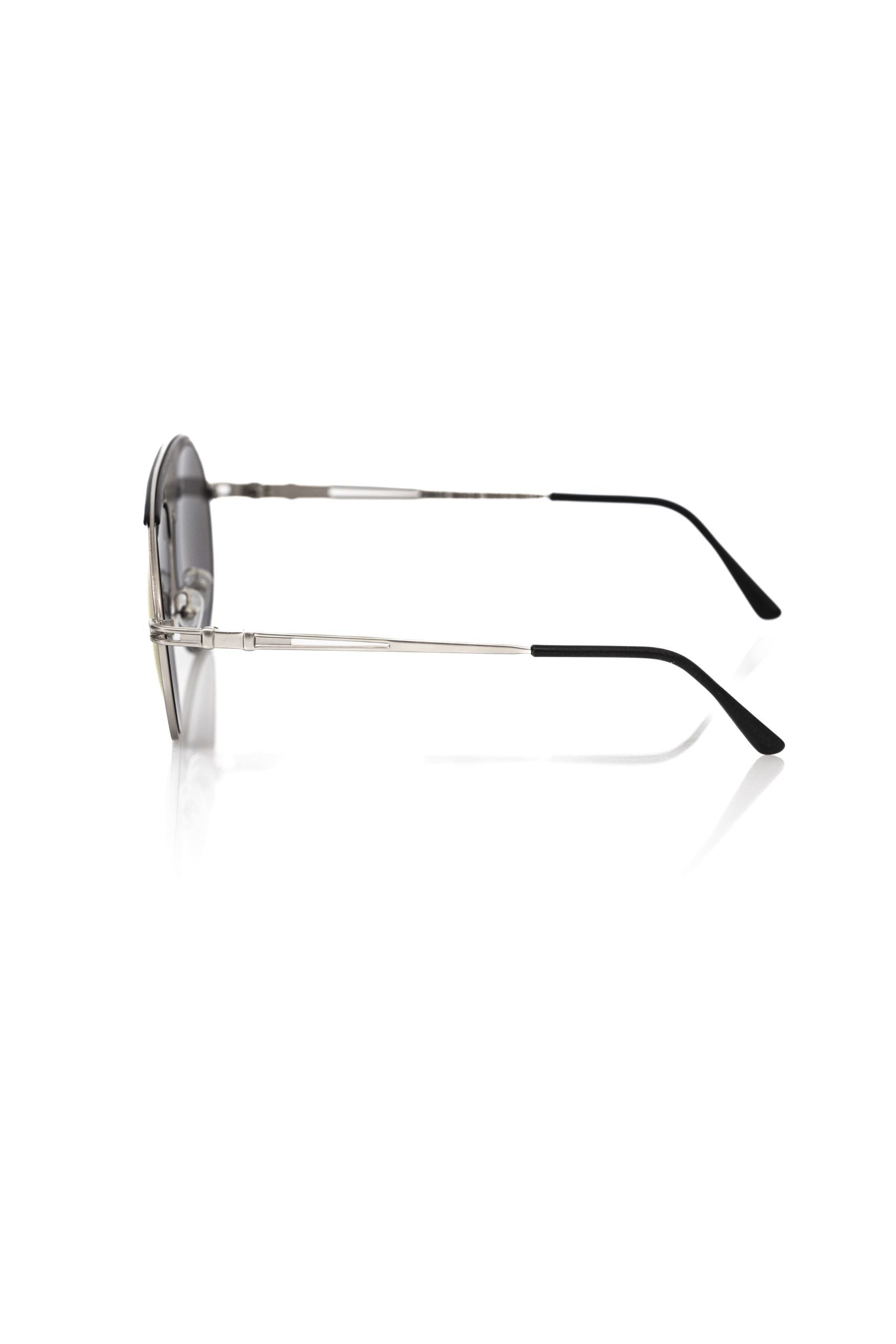 Mehrfarbige Sonnenbrille für Herren in Metallic-Optik