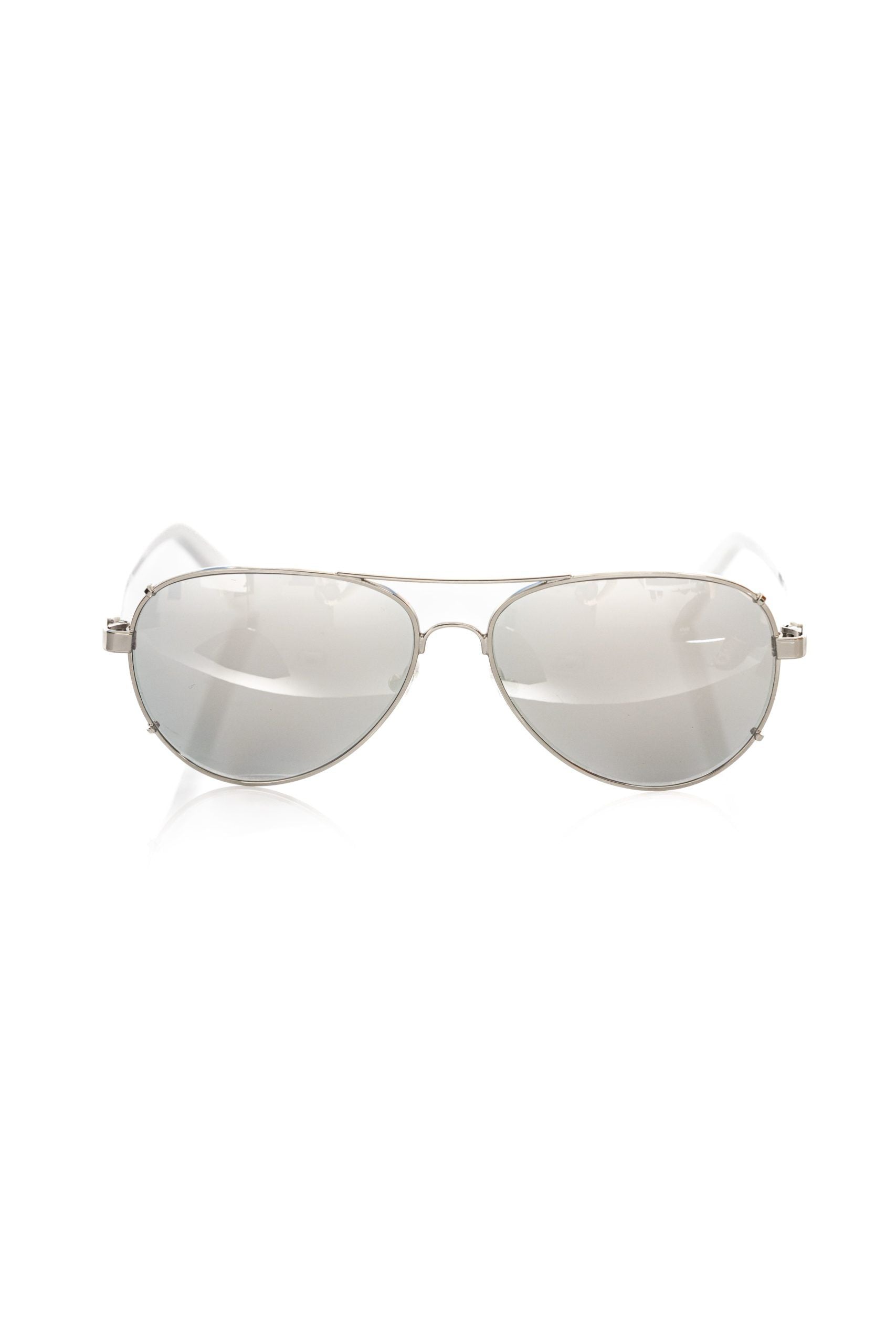 Silber Metallic Herren Sonnenbrille