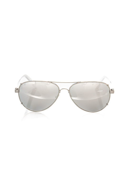 Silber Metallic Herren Sonnenbrille