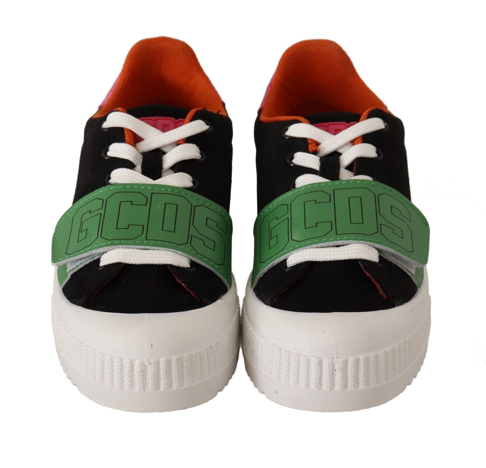 Stilvolle mehrfarbige Low-Top-Sneaker zum Schnüren