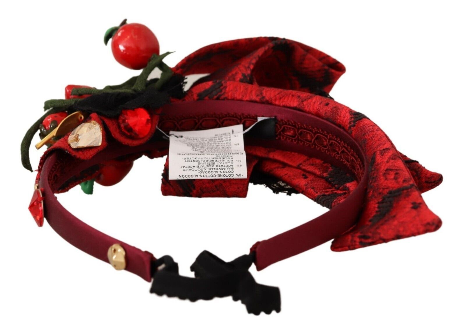Erlesenes Diadem mit Beerenkristallen verziert
