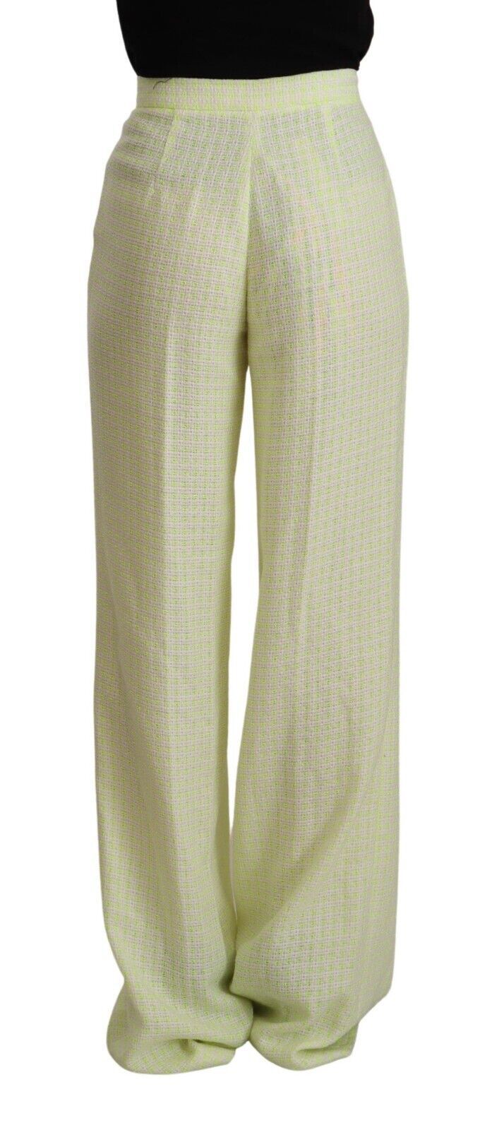 Schicke Hose mit geradem Bein und hoher Taille
