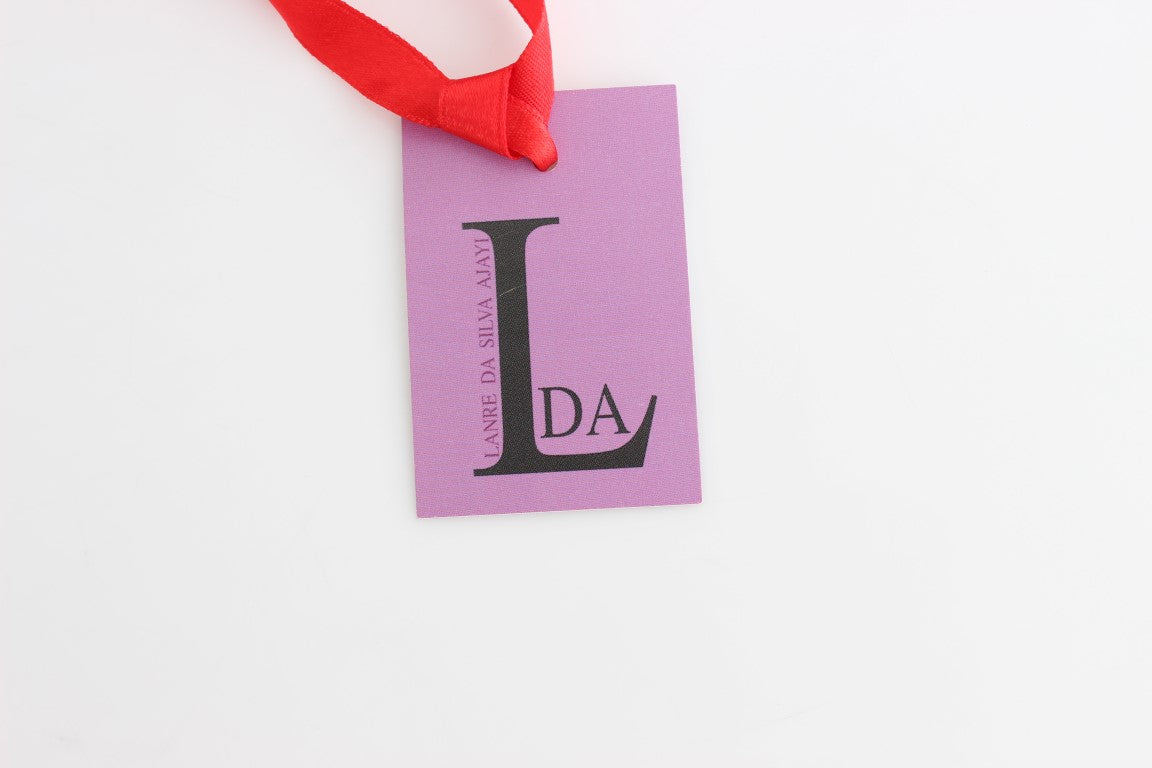 Mehrfarbiges Etuikleid – Kunstvolle Eleganz