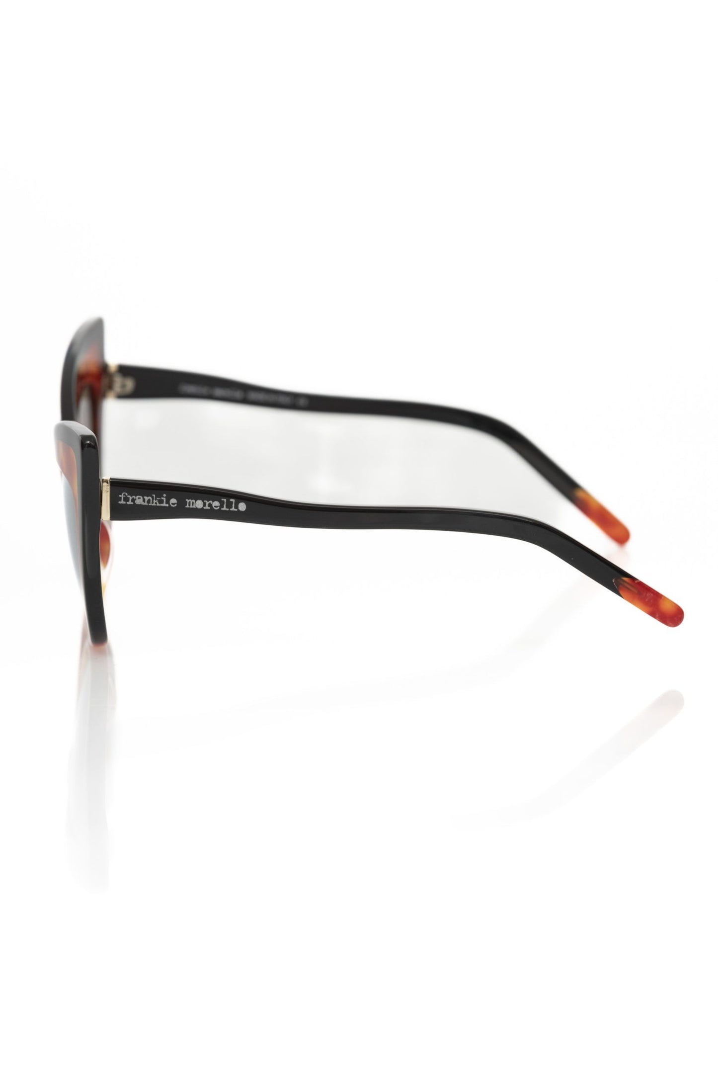Braune Acetat-Sonnenbrille für Damen