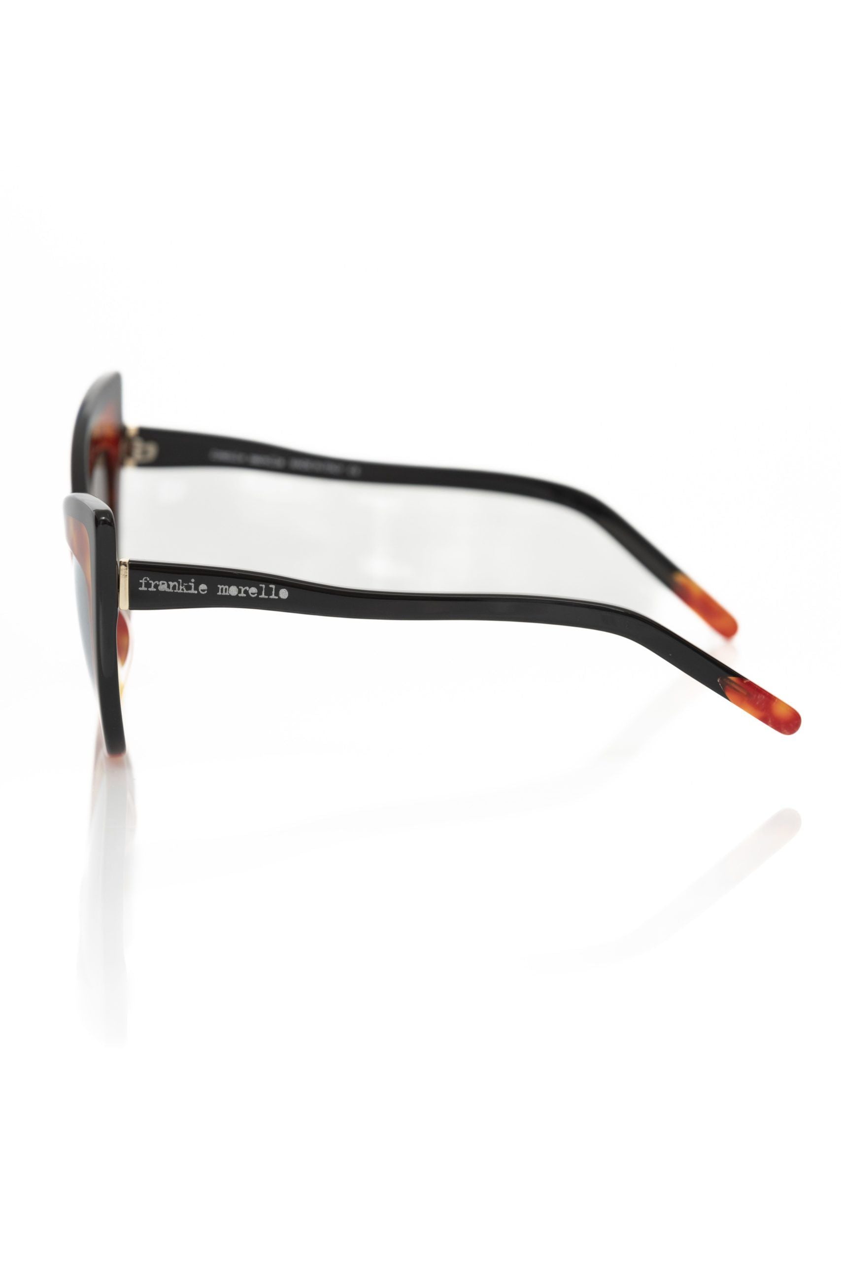 Braune Acetat-Sonnenbrille für Damen
