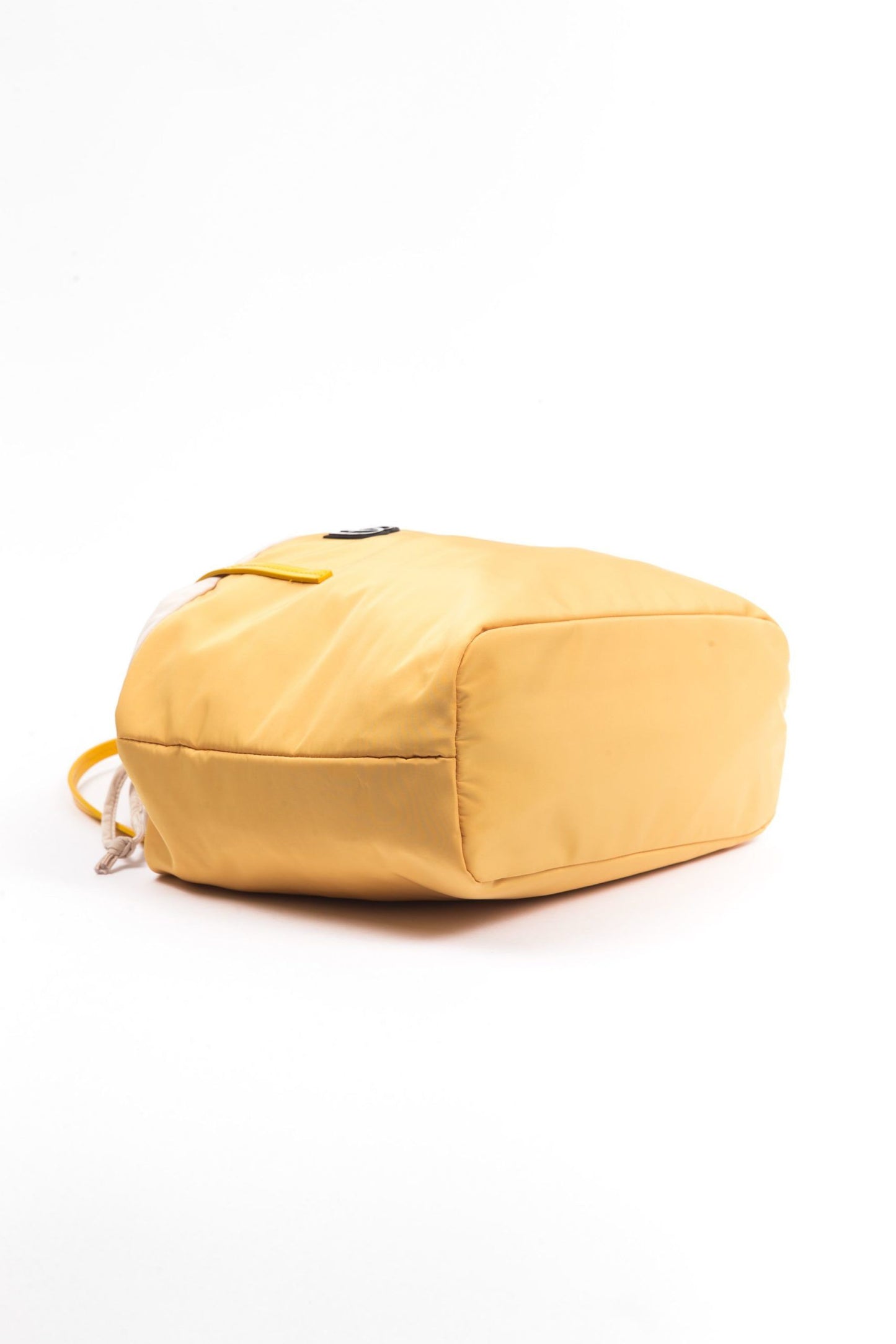 Gelbe Damenhandtasche aus Polyester