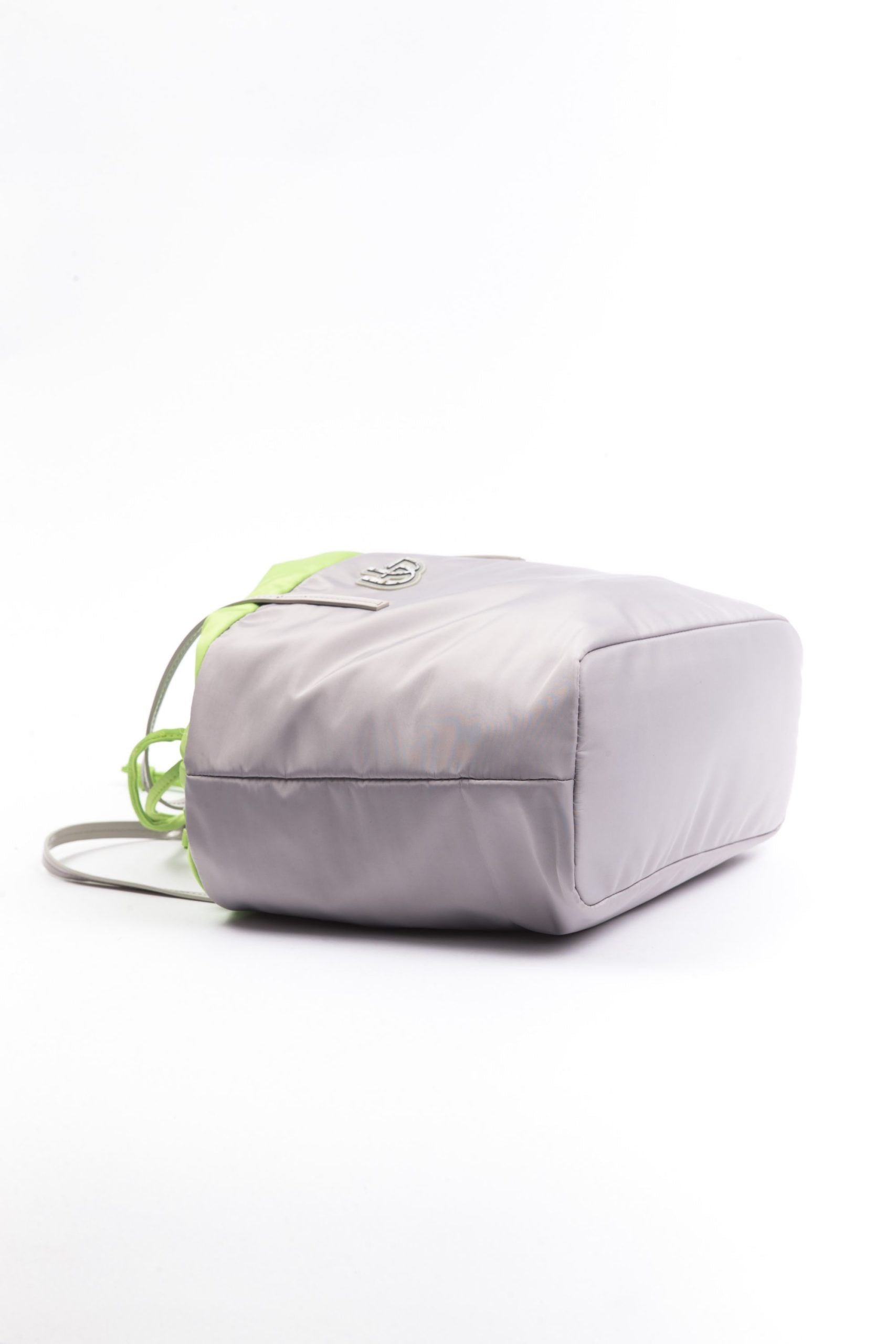 Graue Damenhandtasche aus Polyester