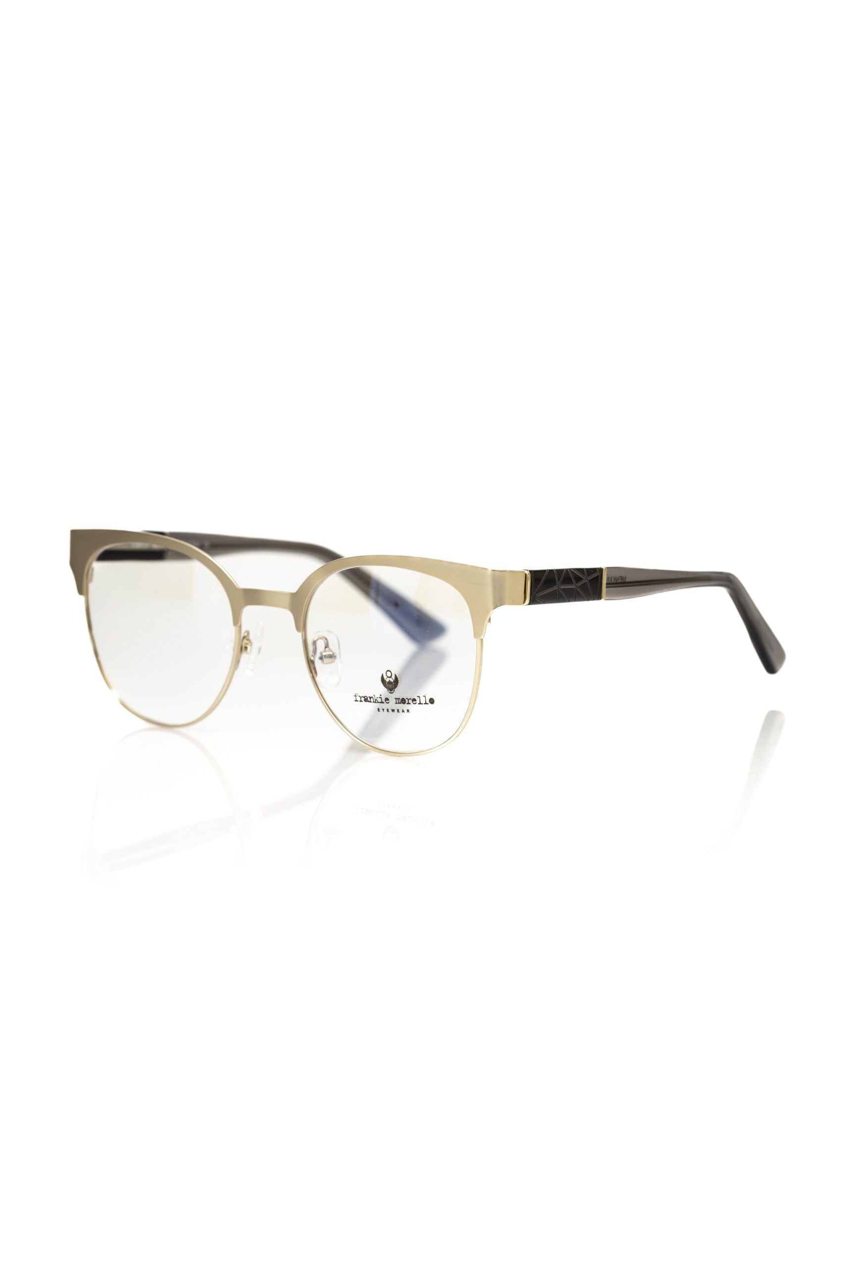 Damenbrille aus goldenem Acetat