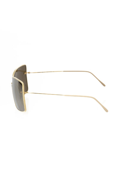 Goldmetallic-Sonnenbrille für Damen