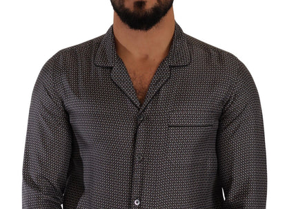 Elegantes Button-Down-Hemd aus Seide