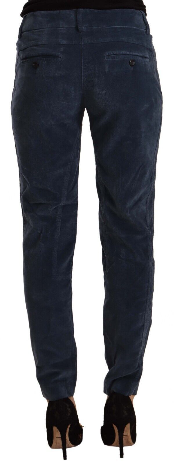 Elegante, konische Hose aus Baumwollmischung