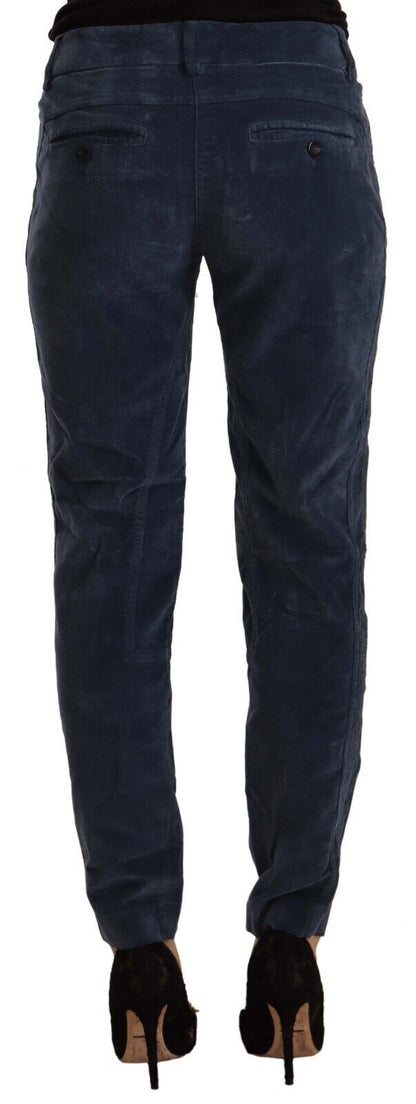 Elegante, konische Hose aus Baumwollmischung