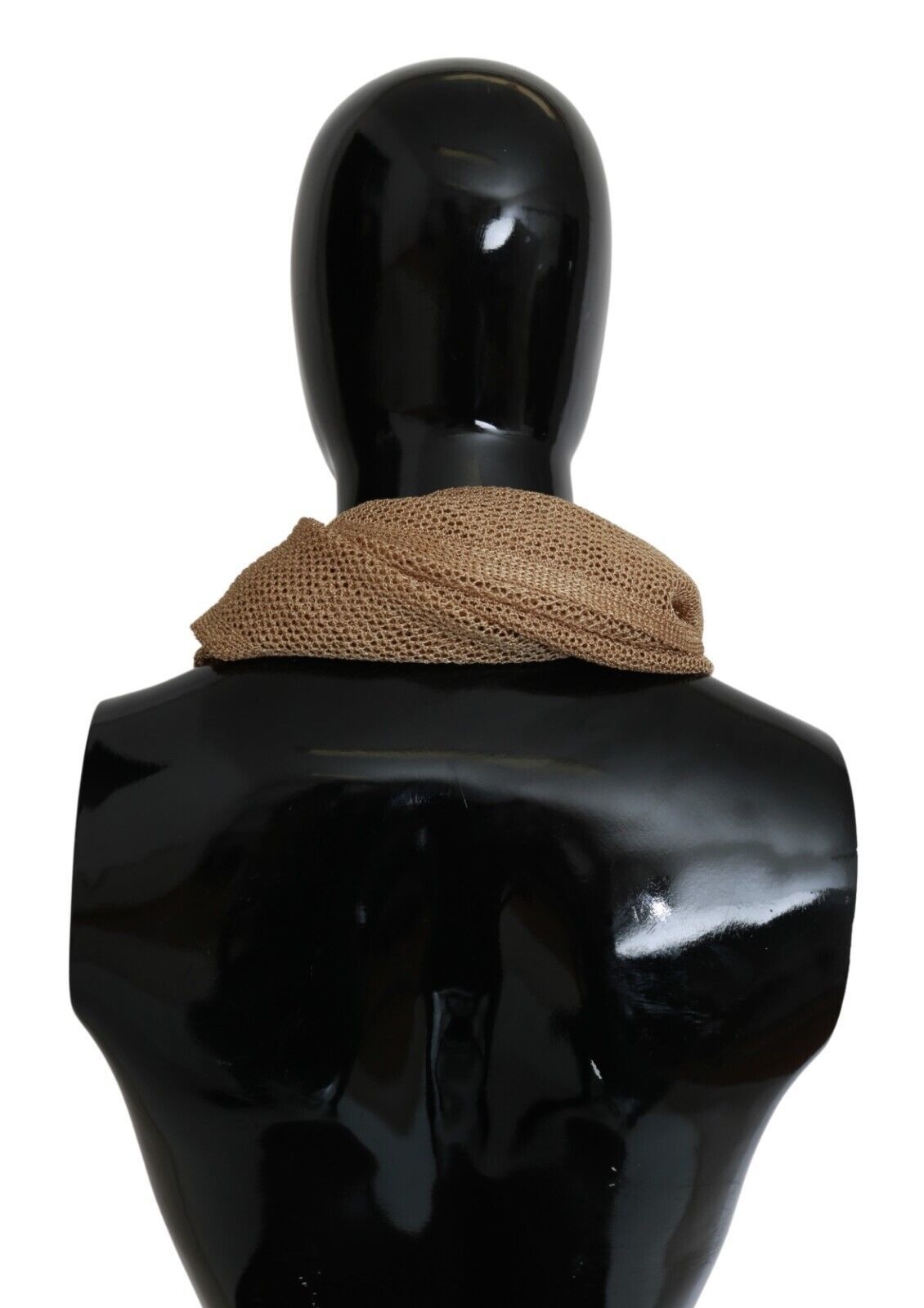 Eleganter brauner Herren-Halstuch-Schal