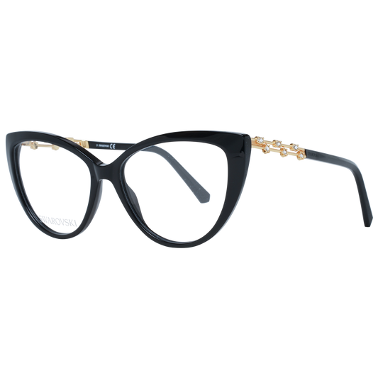 Elegante schwarze Cat Eye Designerbrille