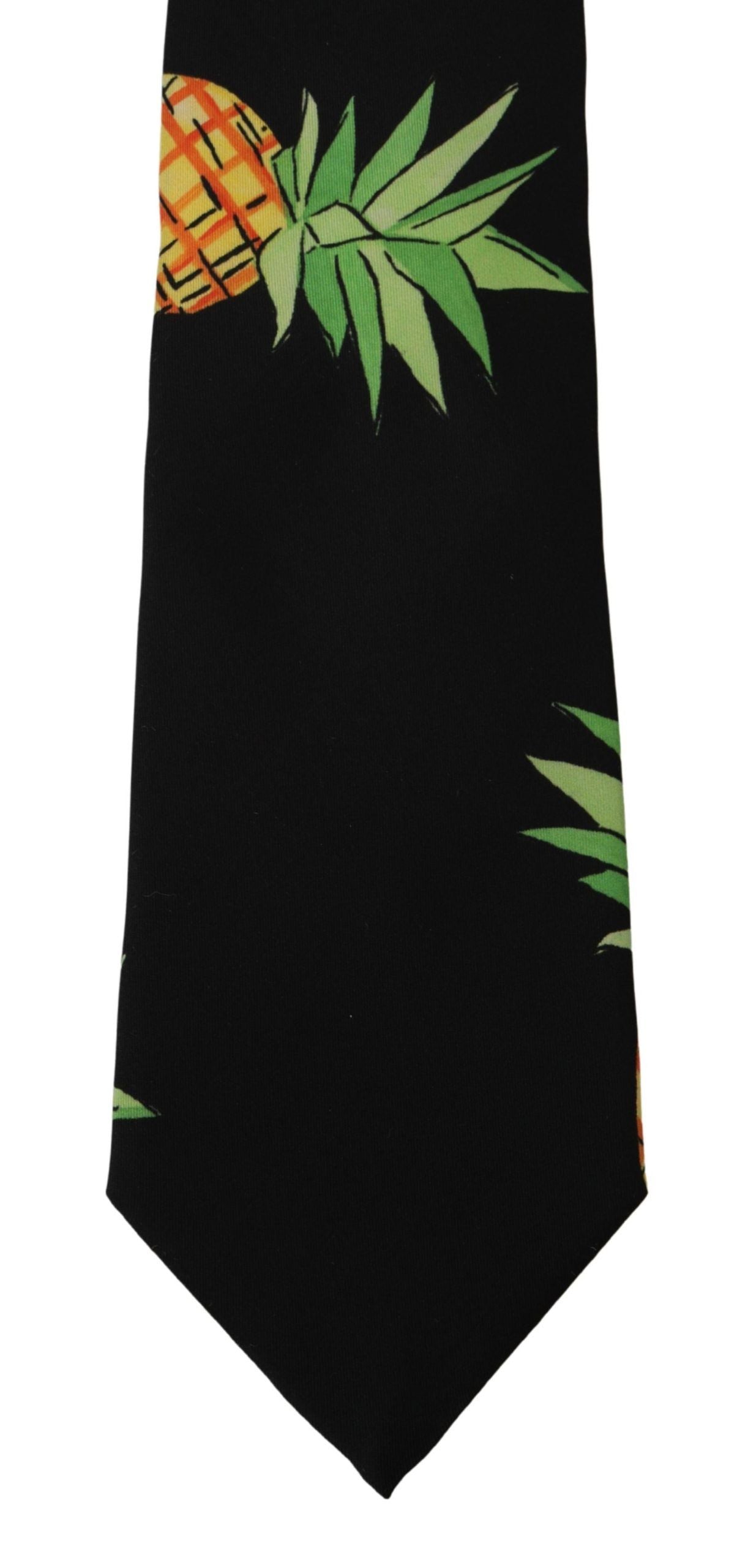 Elegante schwarze Seidenkrawatte für anspruchsvollen Stil