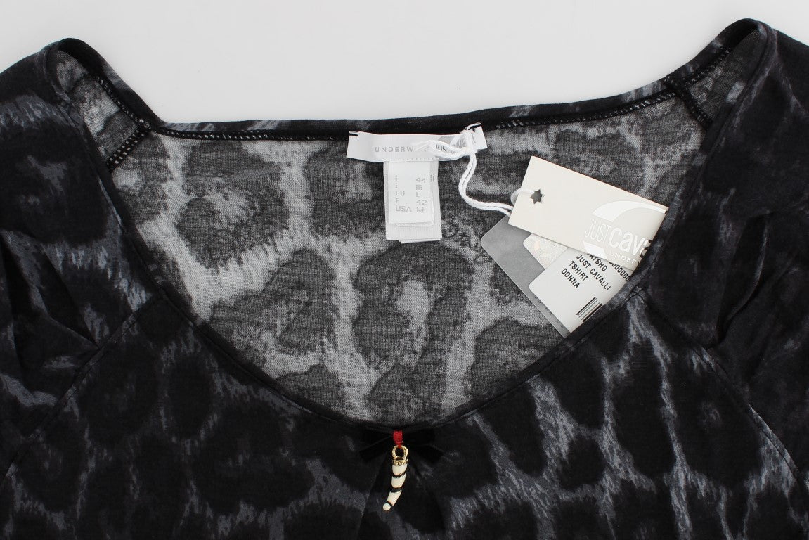 Schickes Leoparden-Modal-Top von Cavalli