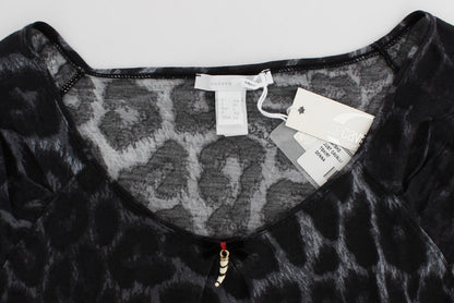 Schickes Leoparden-Modal-Top von Cavalli