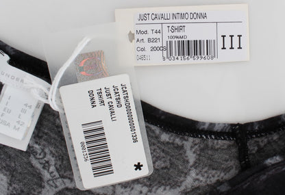 Schickes Leoparden-Modal-Top von Cavalli