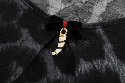 Schickes Leoparden-Modal-Top von Cavalli