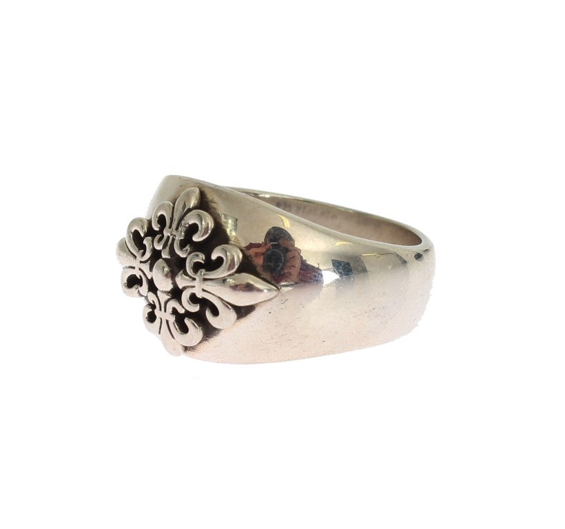 Exquisiter Silber Statement Ring für Männer