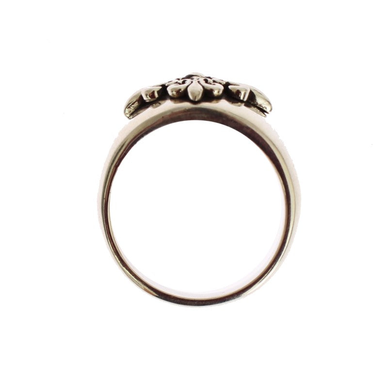Exquisiter Silber Statement Ring für Männer