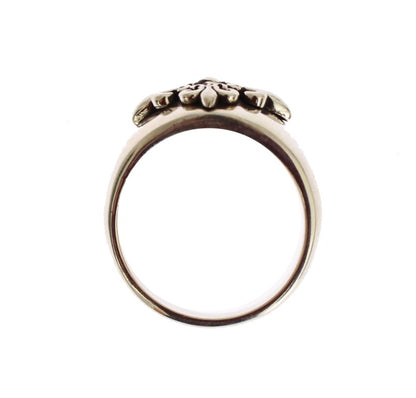 Exquisiter Silber Statement Ring für Männer
