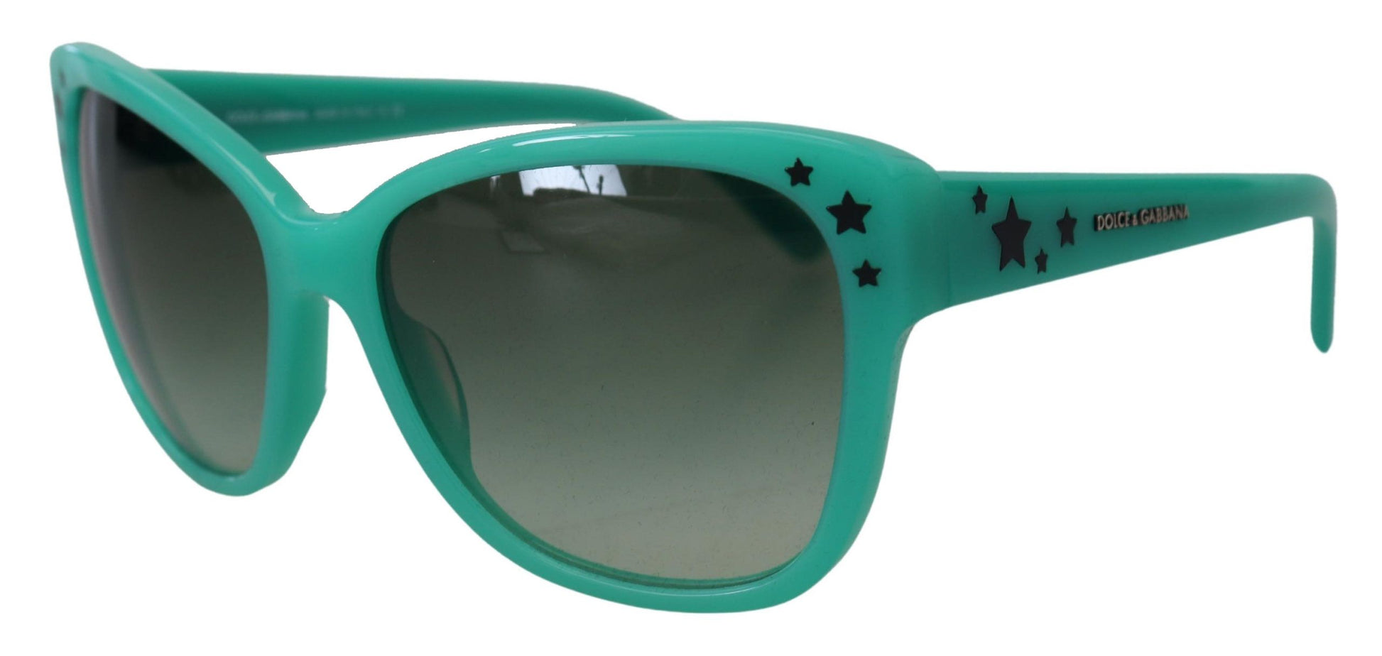 Rätselhafte quadratische Sonnenbrille mit Sternenmuster