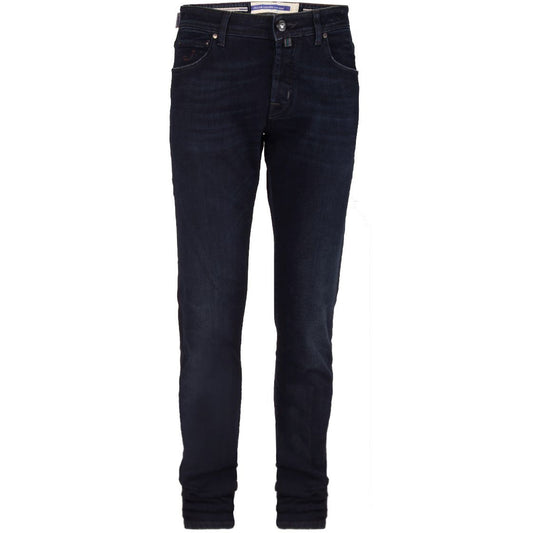 Blue Cotton Men's Jeans
