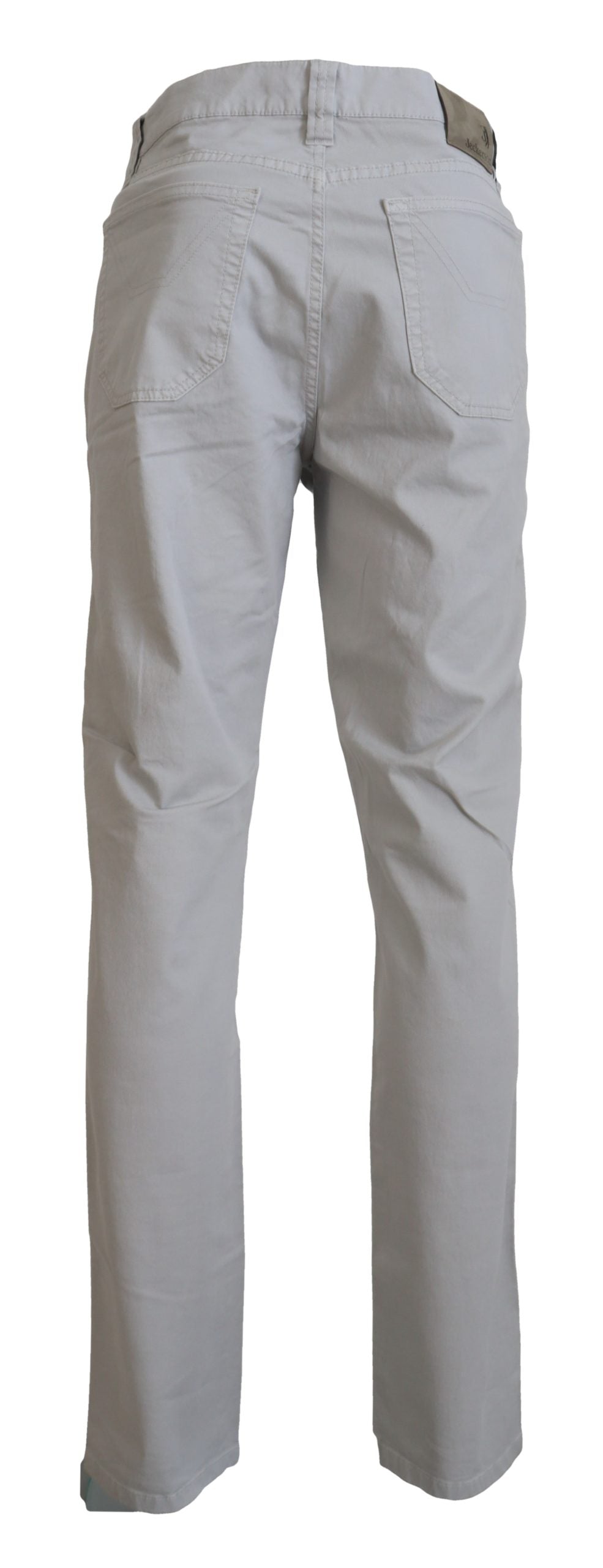 Elegante Hose aus Baumwollmischung in Grau