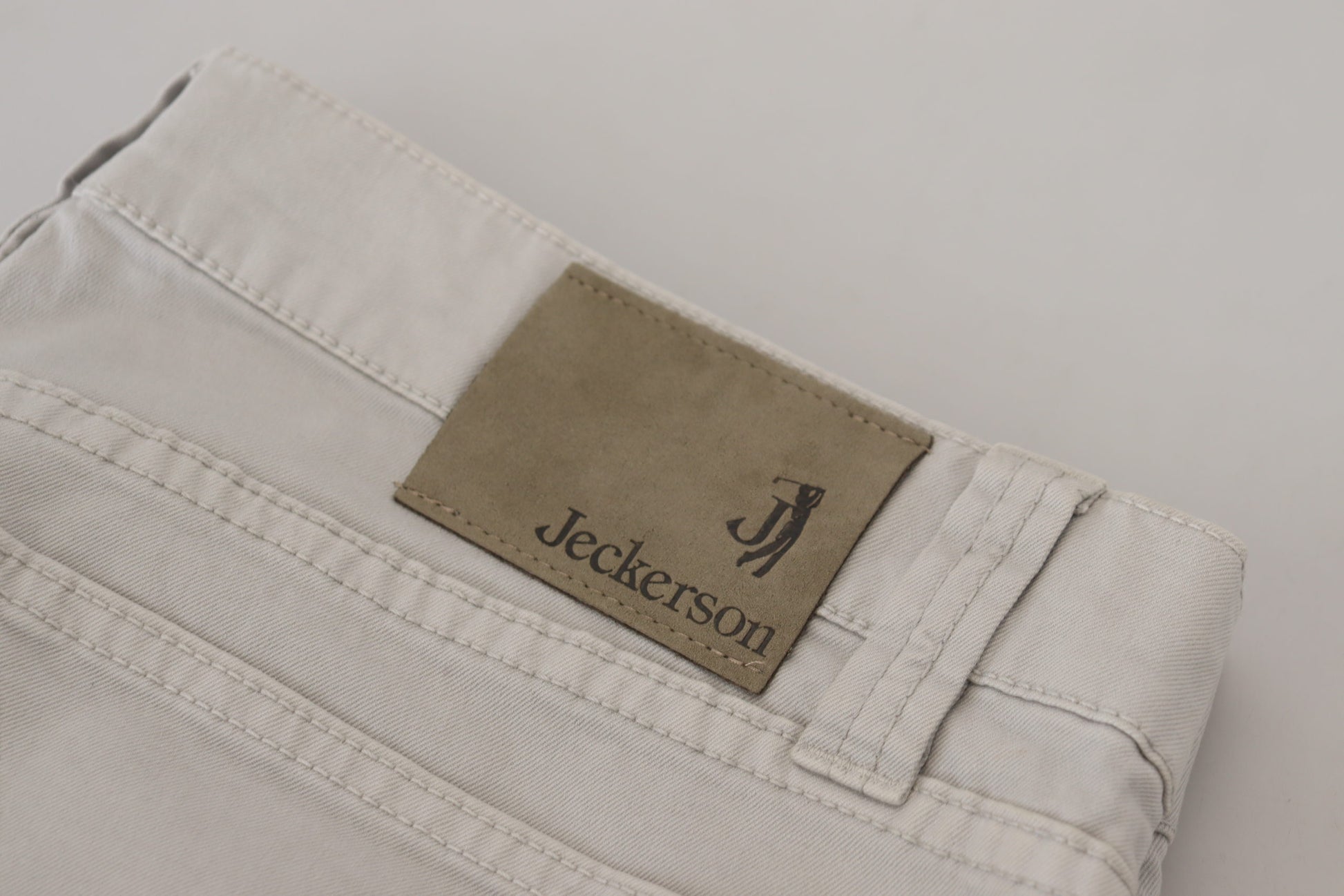 Elegante Hose aus Baumwollmischung in Grau