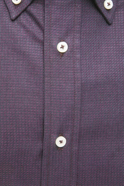 Black Cotton Men's Shirt