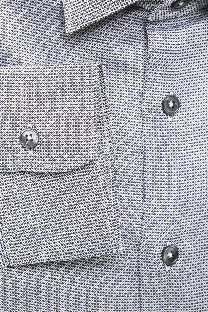 Beige Cotton Mens Shirt