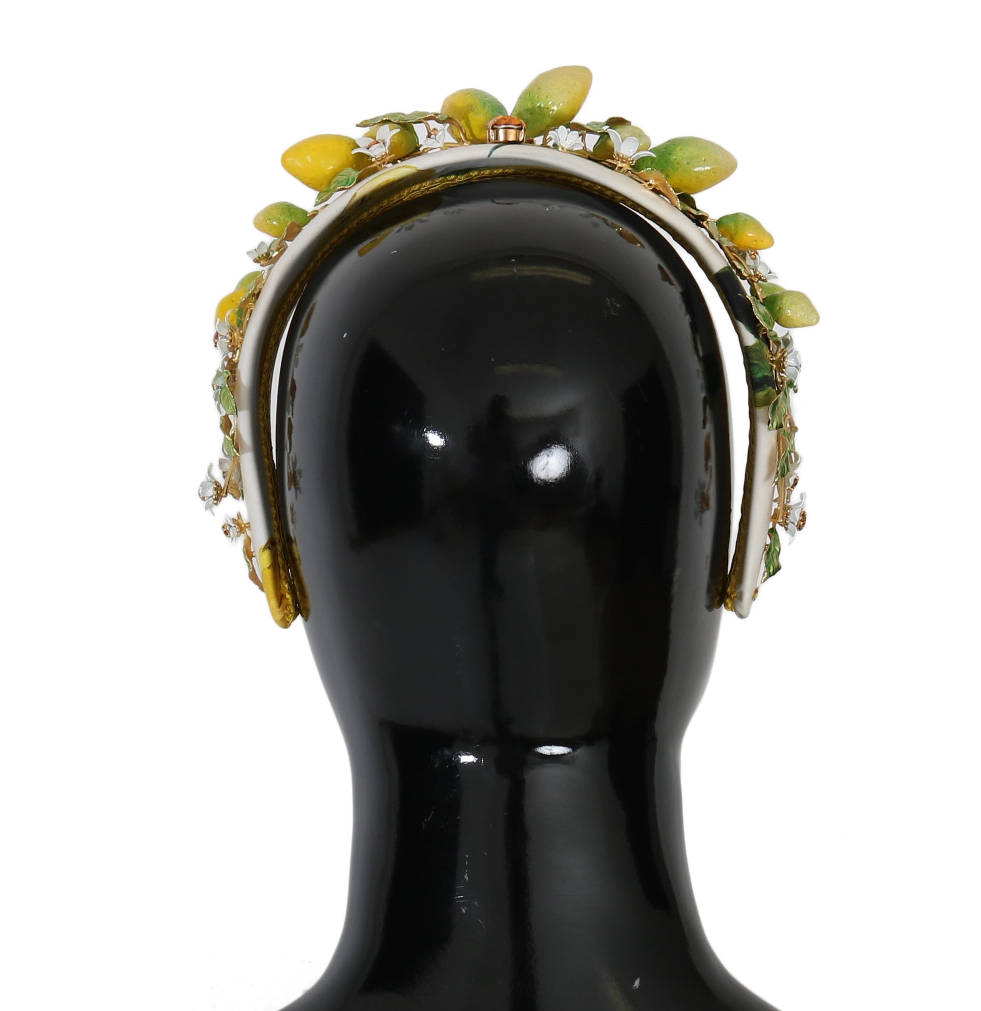 Diadem-Tiara aus sizilianischem Zitronenkristall