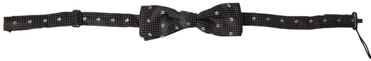 Elegante schwarze Seidenfliege