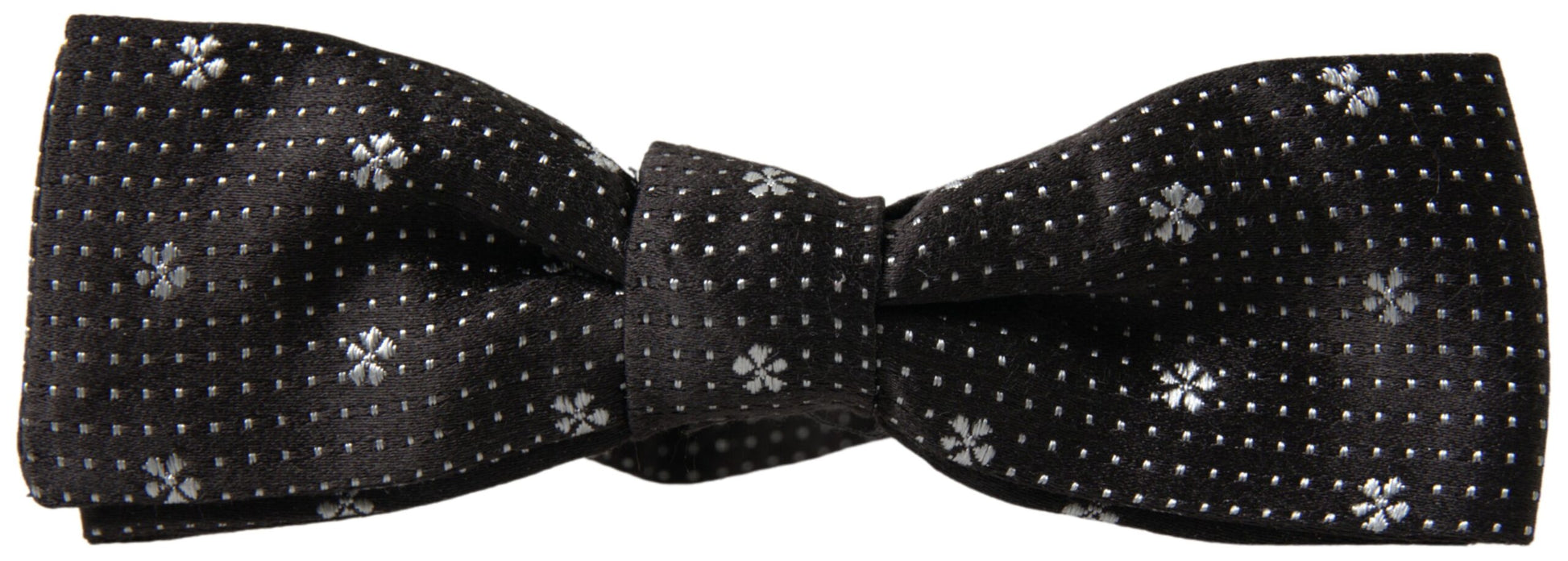 Elegante schwarze Seidenfliege