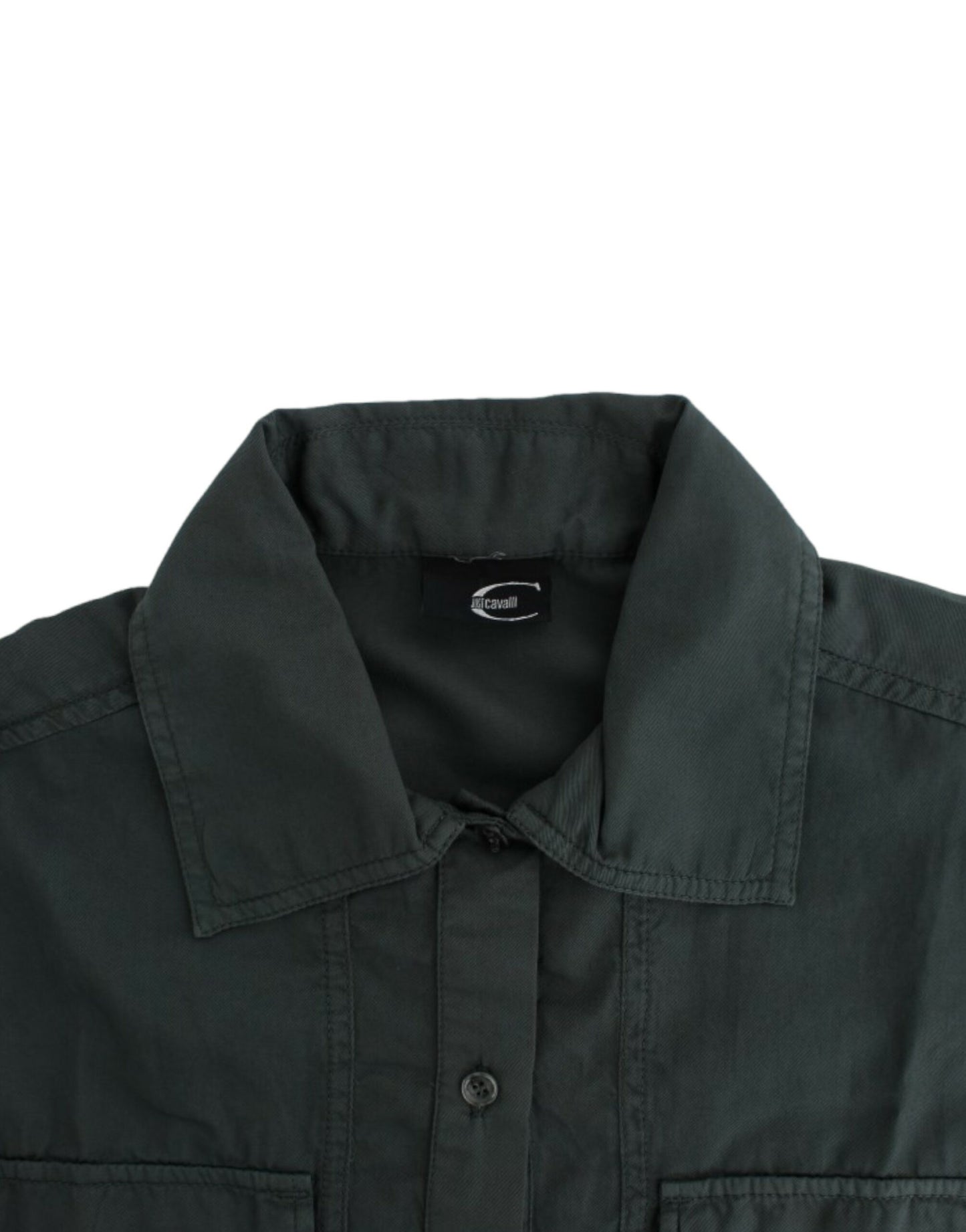 Elegantes Button-Down-Hemd aus Baumwolle in Grau