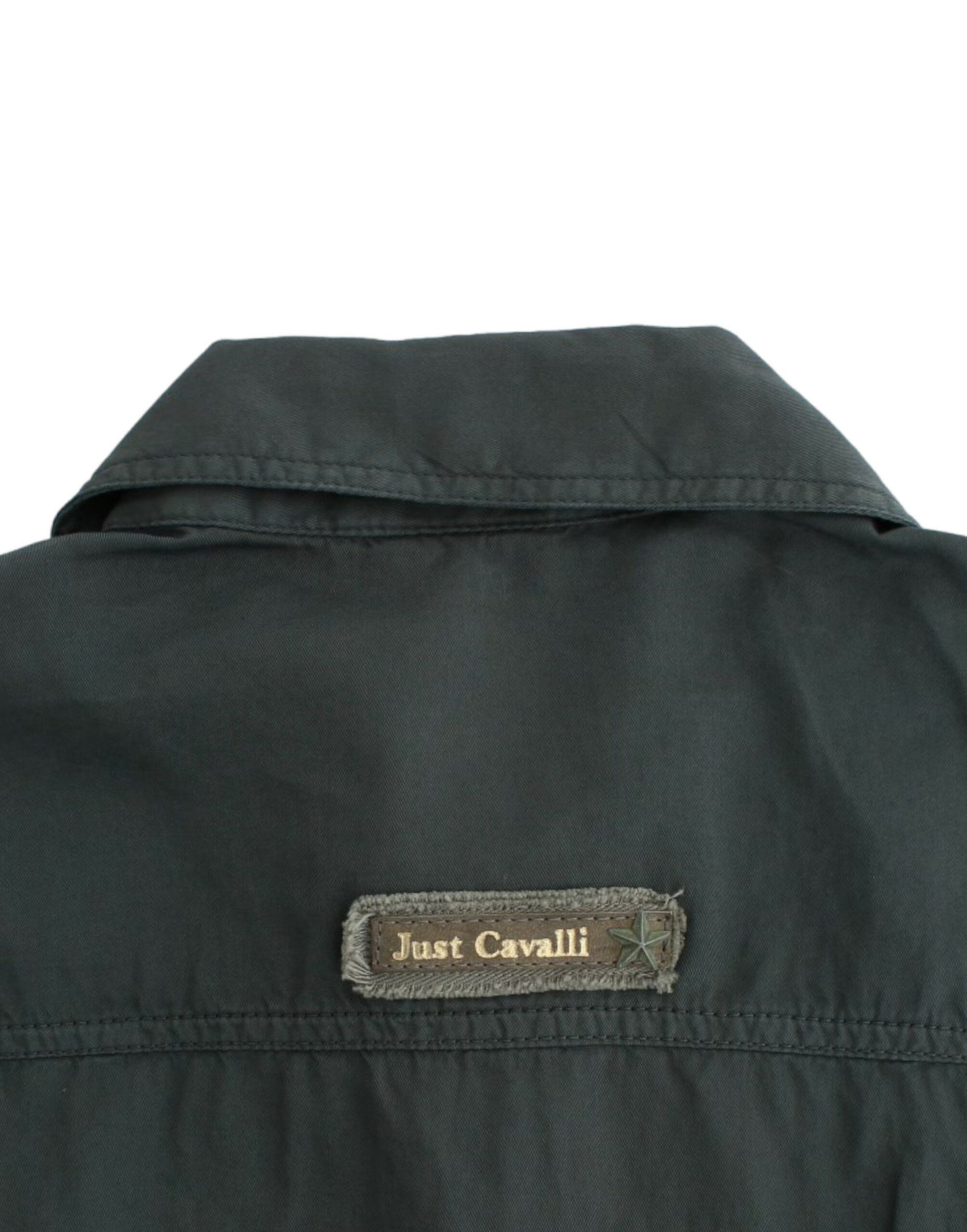 Elegantes Button-Down-Hemd aus Baumwolle in Grau