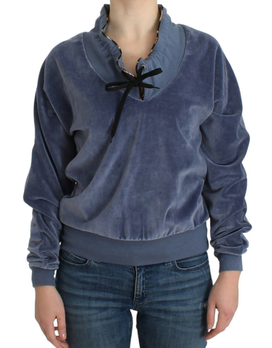 Edler Pullover-Mock mit Strass-Detail